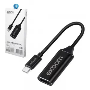 ADAPTADOR DE VÍDEO HDMI 4K PARA TIPO-C - EXBOM - U3V-X40