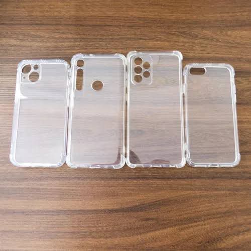 LANÇAMENTO Kit com 100 Capinhas Antishock Transparente Mais Vendidas