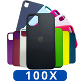 ⭐ KIT 100 CAPINHAS – “Kit Premium 100 Capinhas Silicone Aveludadas – Monte Seus Modelos!”