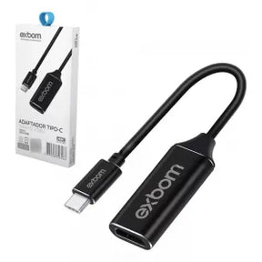 ADAPTADOR DE VÍDEO HDMI 4K PARA TIPO-C - EXBOM - U3V-X40