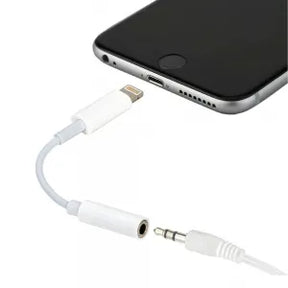 ADAPTADOR IOS LIGHTNING PARA FONE P2 3.5MM - LEHMOX - LE-870