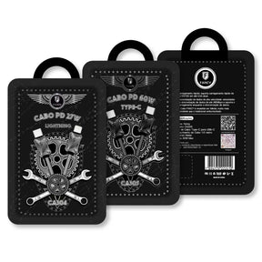 CABO DE DADOS PD 3.0A METAL - 1 METRO - FANCY