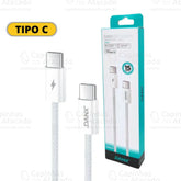 Cabo de Dados Turbo 60W Tipo-C para Tipo-C 1,2m - Danx - DU601T