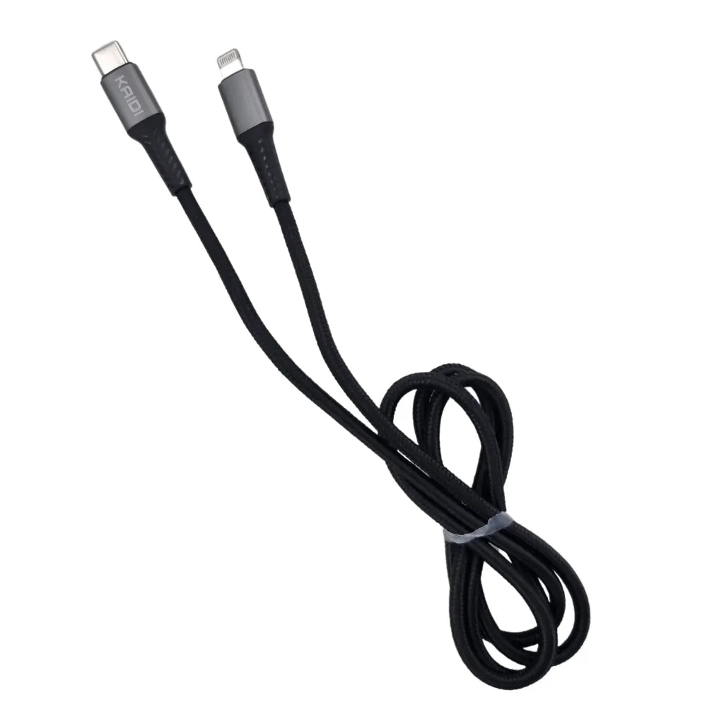 CABO DE DADOS TURBO PD 30W TIPO-C P/ LIGHTNING - KAIDI - KD-19CL