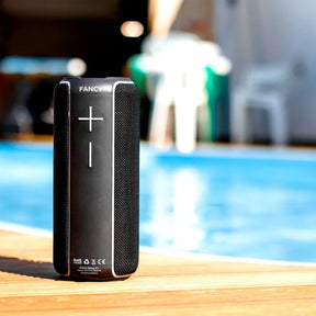 CAIXA DE SOM BLUETOOTH FANCY F1 À PROVA D'ÁGUA IPX7
