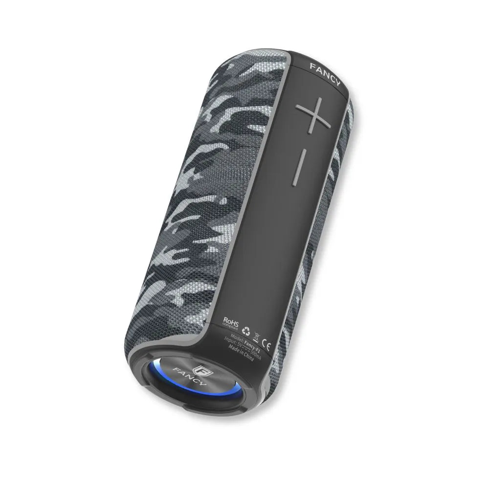 CAIXA DE SOM BLUETOOTH FANCY F1 À PROVA D'ÁGUA IPX7
